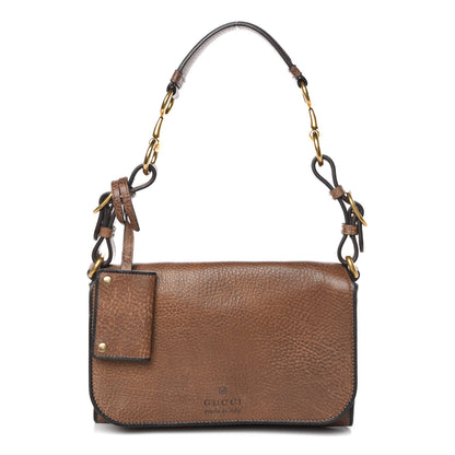 Gucci Calfskin Small Harness Shoulder Bag Acero Mushroom 1 of 9