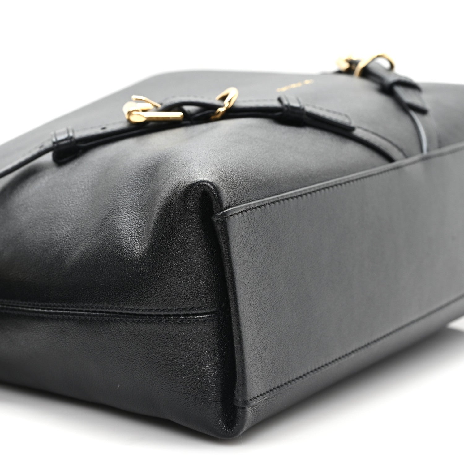 Givenchy Shiny Calfskin Medium Voyou Bag Black 9 of 10