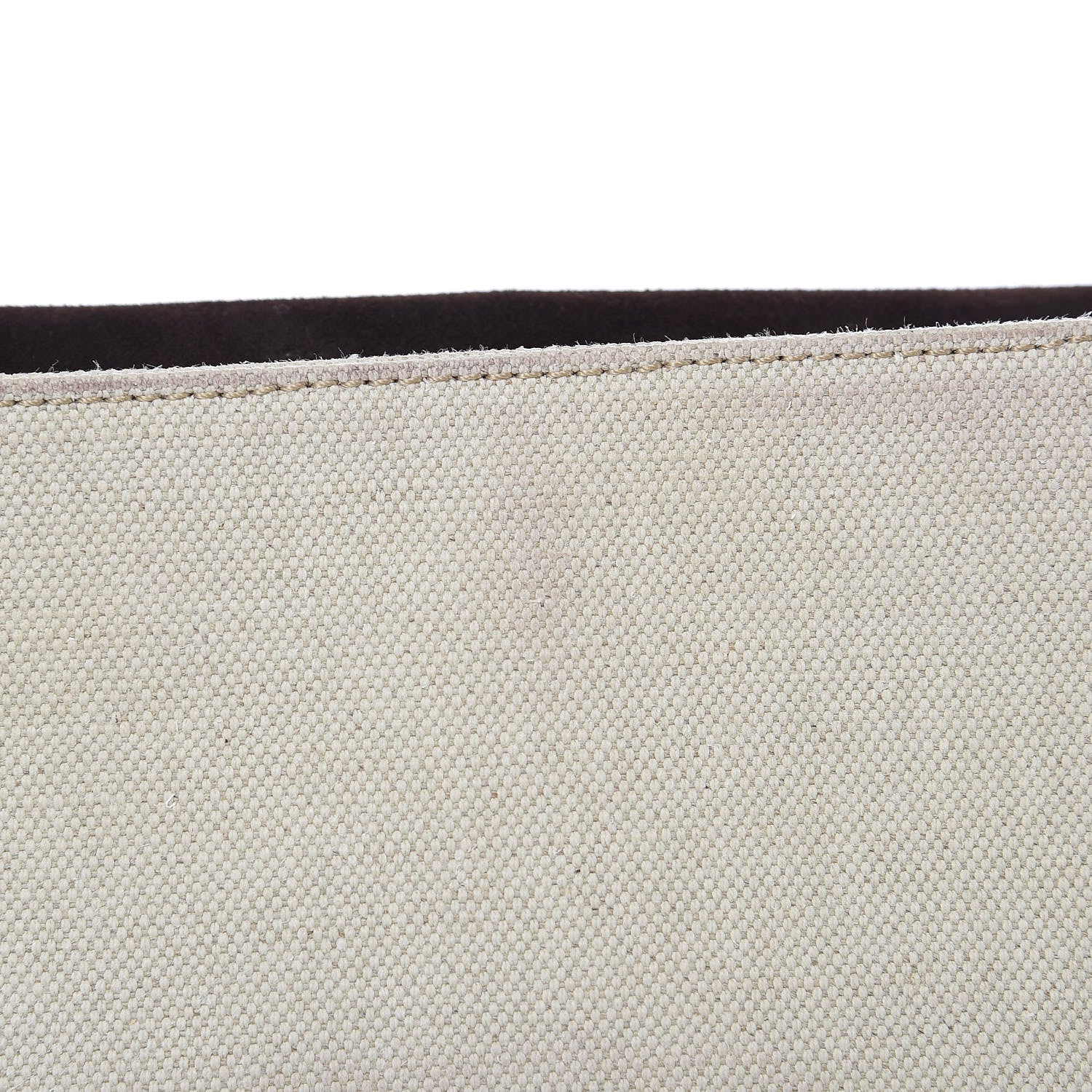 Christian Dior Calfskin Canvas Saddle Bag Beige 13 of 20