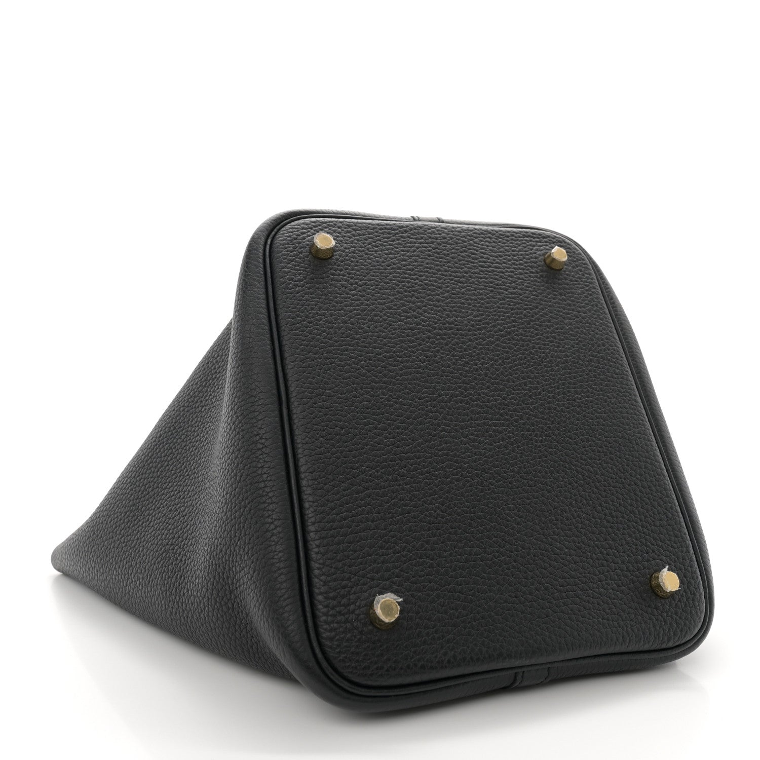 Hermes Taurillon Clemence Picotin Lock 22 MM Black 4 of 10