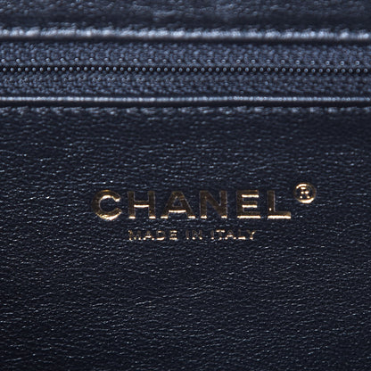 Chanel Caviar Quilted Medium CC Filigree Vanity Case Black 6 of 9