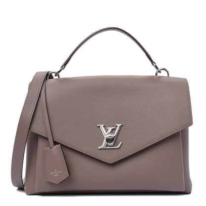 Louis Vuitton Soft Calfskin My Lockme Top Handle Taupe Glace 1 of 4