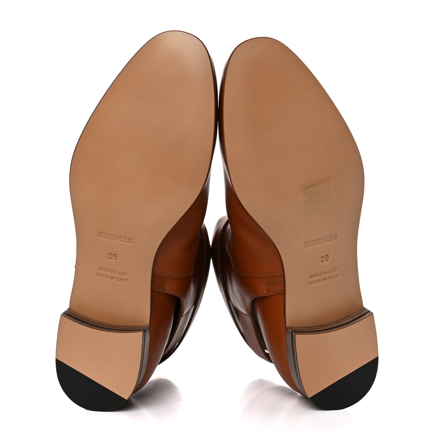 Calfskin Neo Ankle Boots 39 Naturel