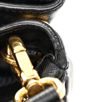 Prada Saffiano Medium Galleria Double Zip Tote Black 17 of 20