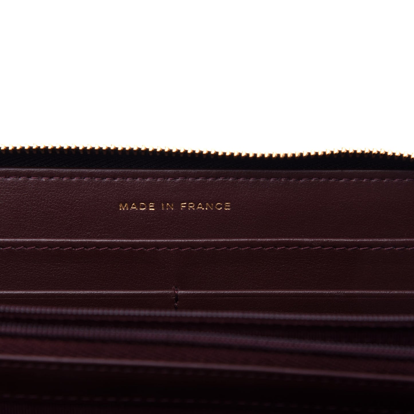 Caviar Quilted Large Gusset Zip Around Wallet Black
