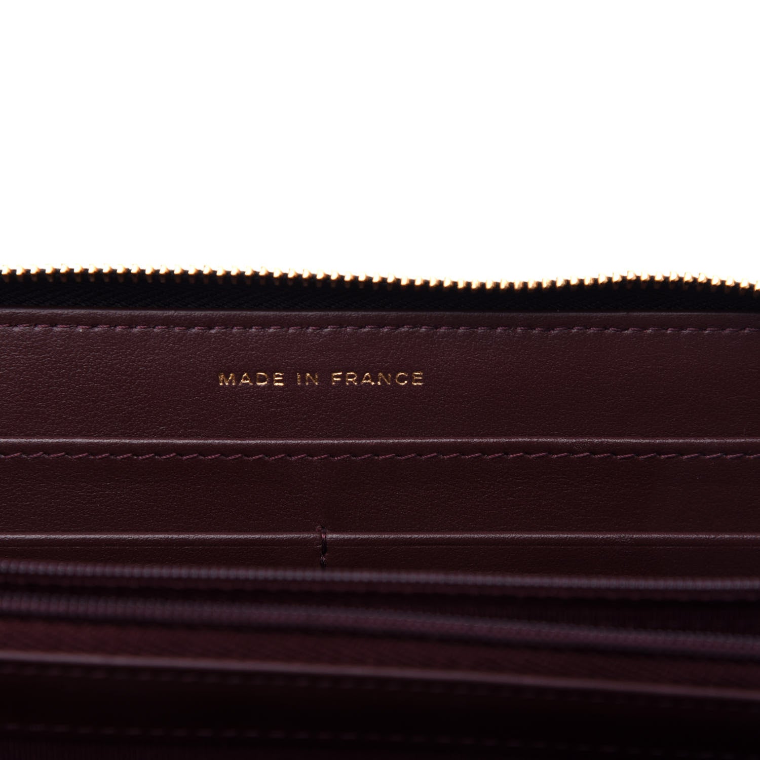 Chanel Caviar Quilted Large Gusset Zip Around Wallet Black 7 of 9
