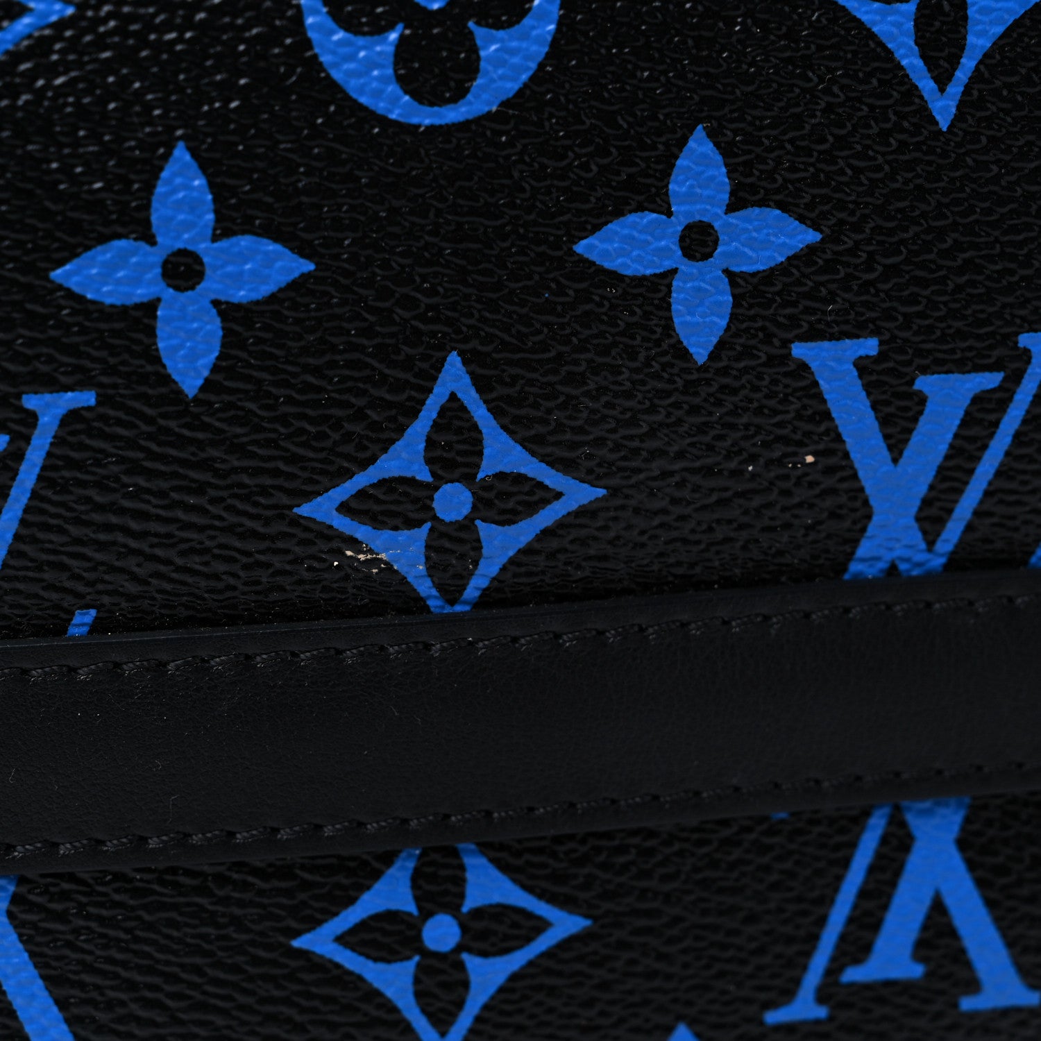 Louis Vuitton Colored Monogram Speedy Amazon PM Blue Black 10 of 10