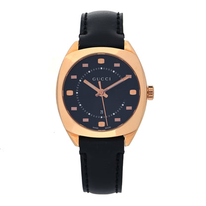 Gucci Stainless Steel Calfskin 36mm GG2570 Watch Black 1 of 5