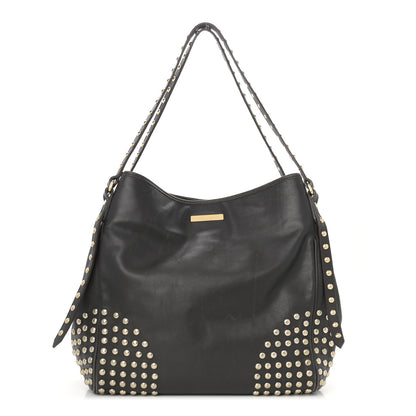 Burberry Lambskin Bridle Studs Large Canterbury Tote Dark Brown 1 of 16