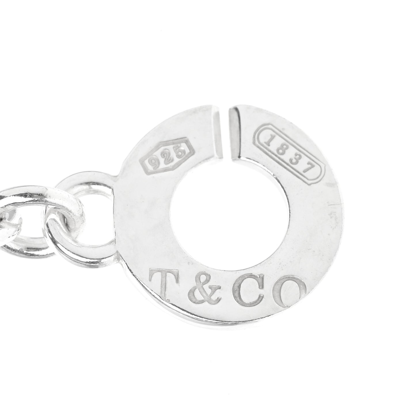 Sterling Silver 1837 Circle Clasp Necklace