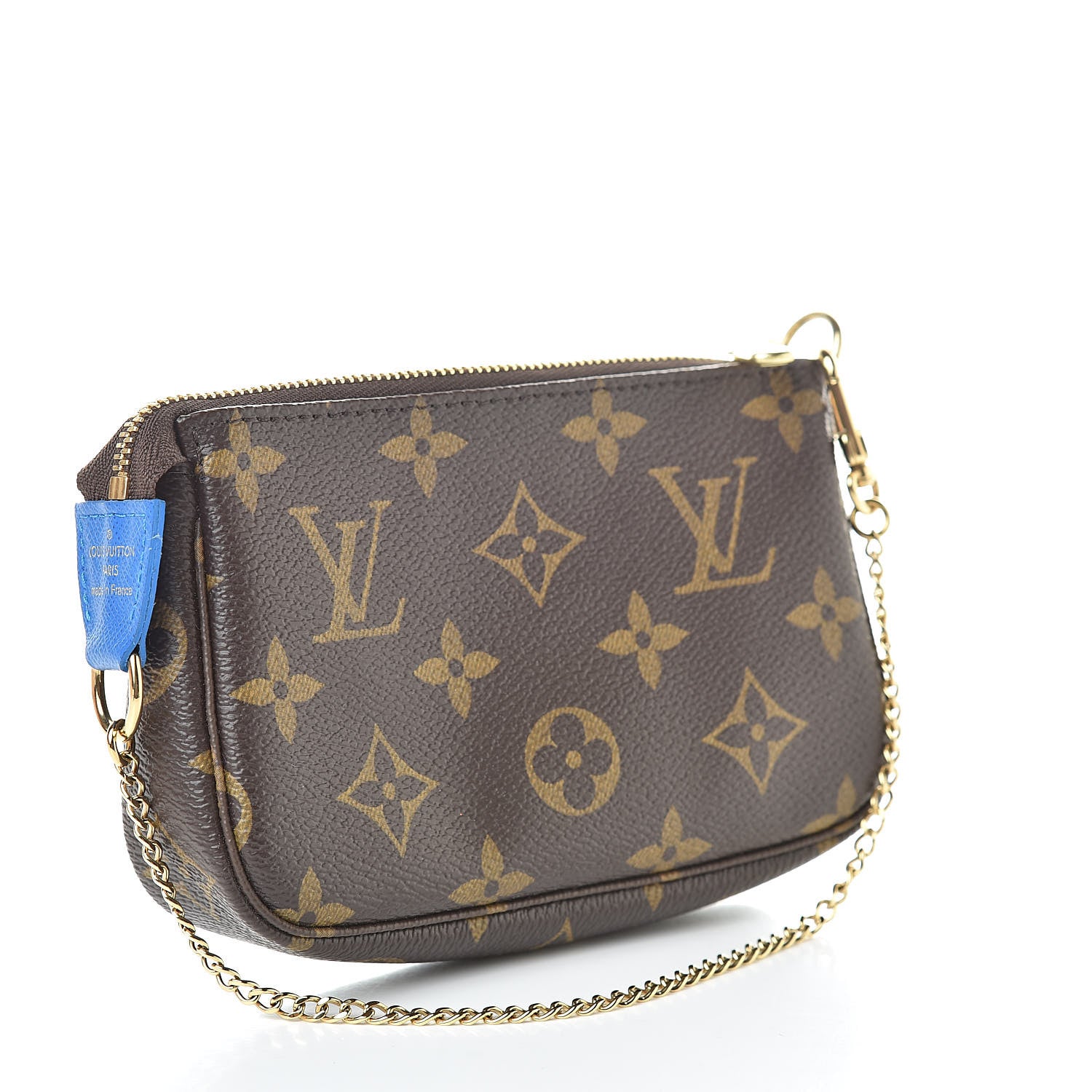 Louis Vuitton Monogram 2019 Christmas Animation Mini Venice Pochette Accessories Blue 3 of 8