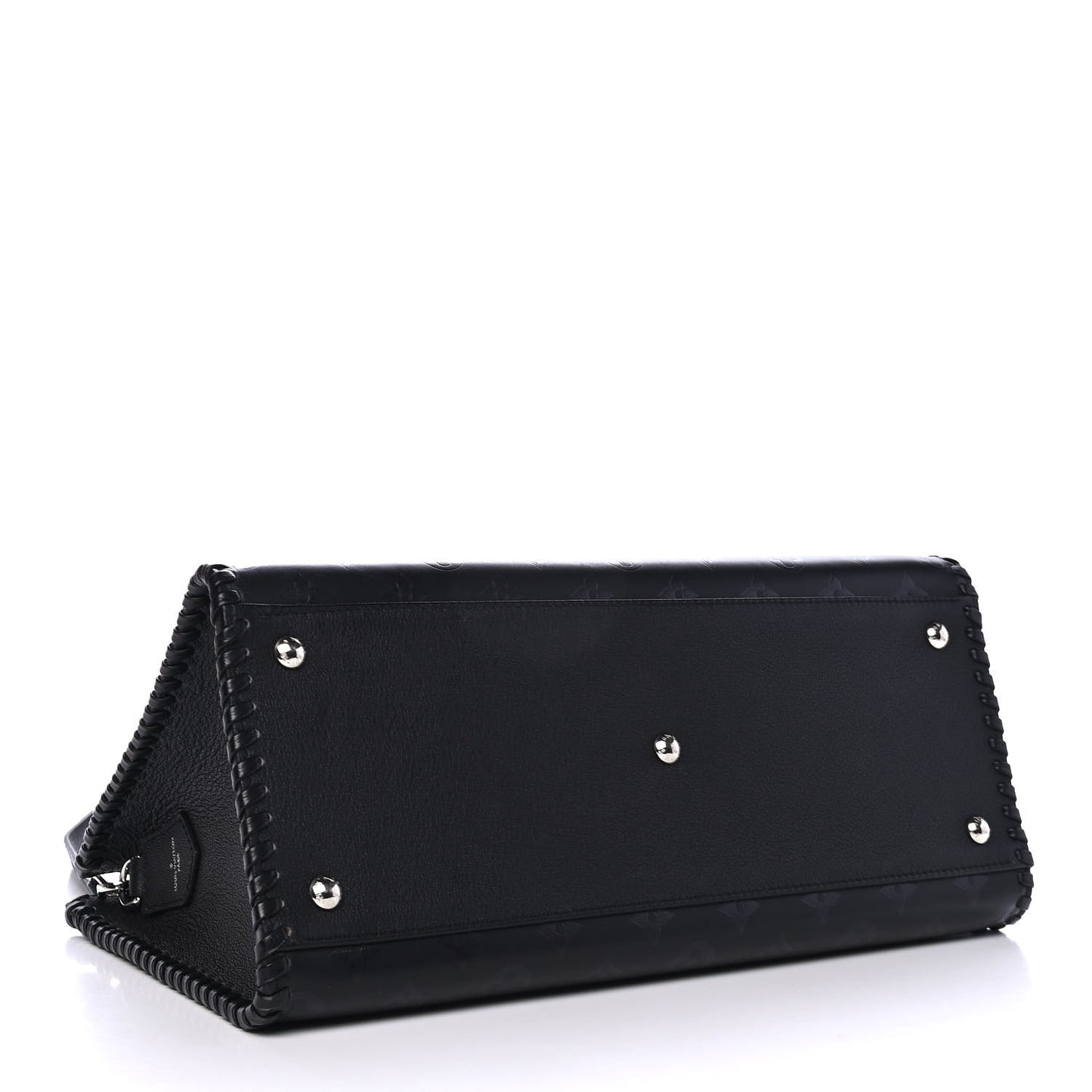 Monogram Cuir Plume Very Zipped Tote Black