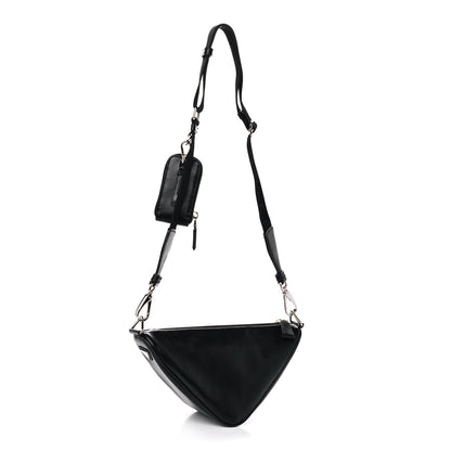 Prada Grace Lux Triangle Shoulder Bag Black 3 of 14