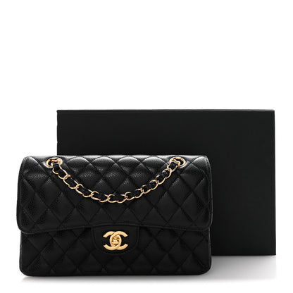 Chanel Caviar Quilted Small Double Flap Black 13 of 13