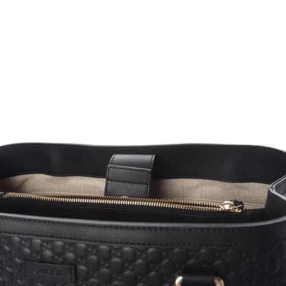 Gucci Soft Microguccissima Large Tote Black 11 of 12