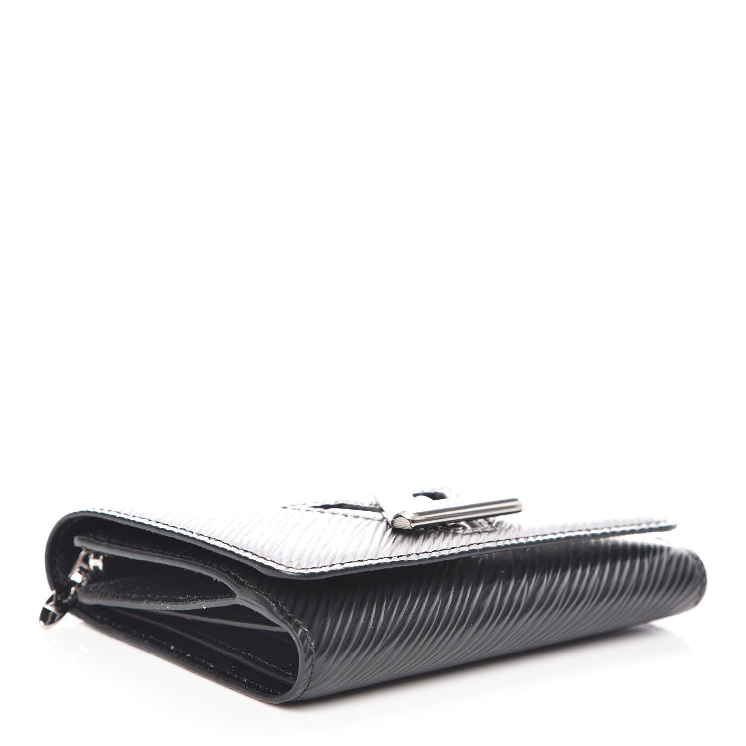 Louis Vuitton Epi Twist Compact Wallet Black 4 of 7