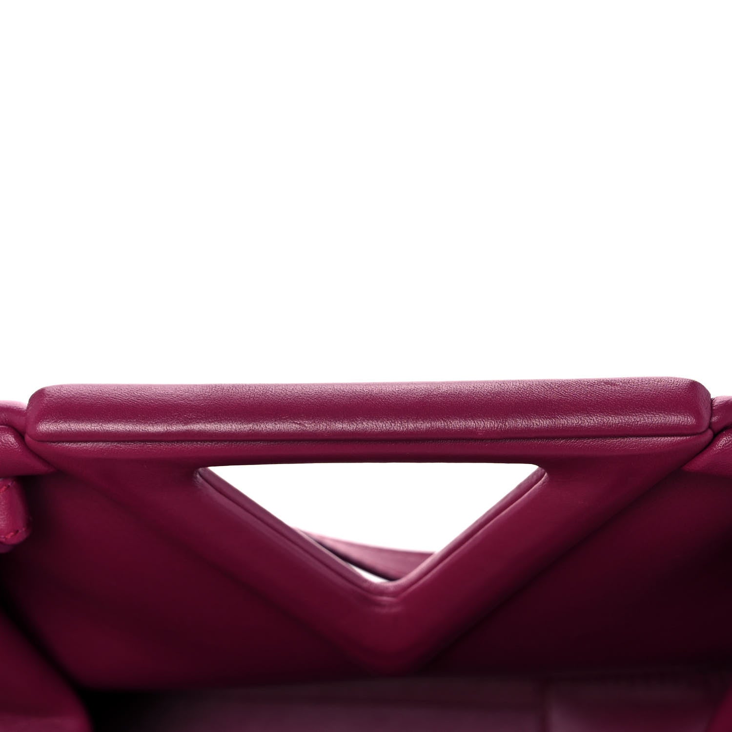 Bottega Veneta Calfskin Small The Point Triangle Bag Cinnabar 11 of 12