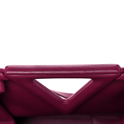 Bottega Veneta Calfskin Small The Point Triangle Bag Cinnabar 11 of 12