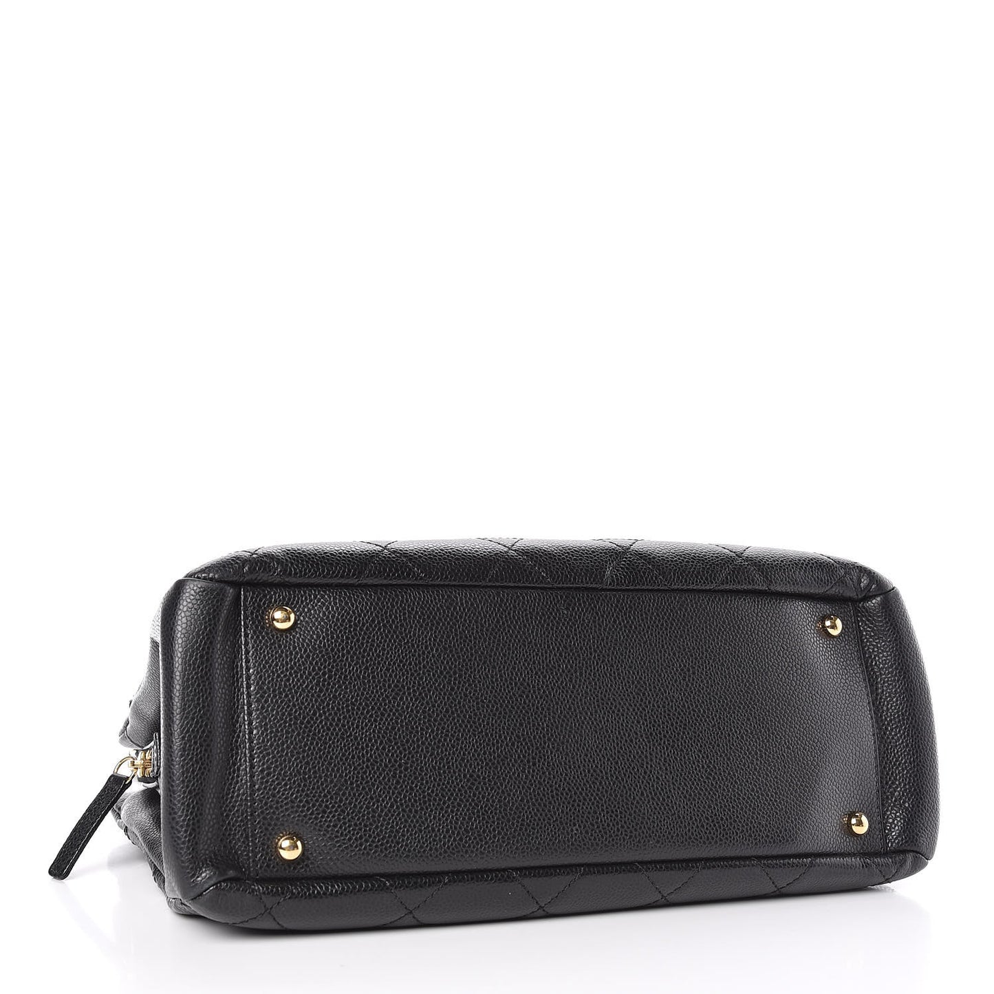 Caviar Quilted CC Timeless Soft Tote Black
