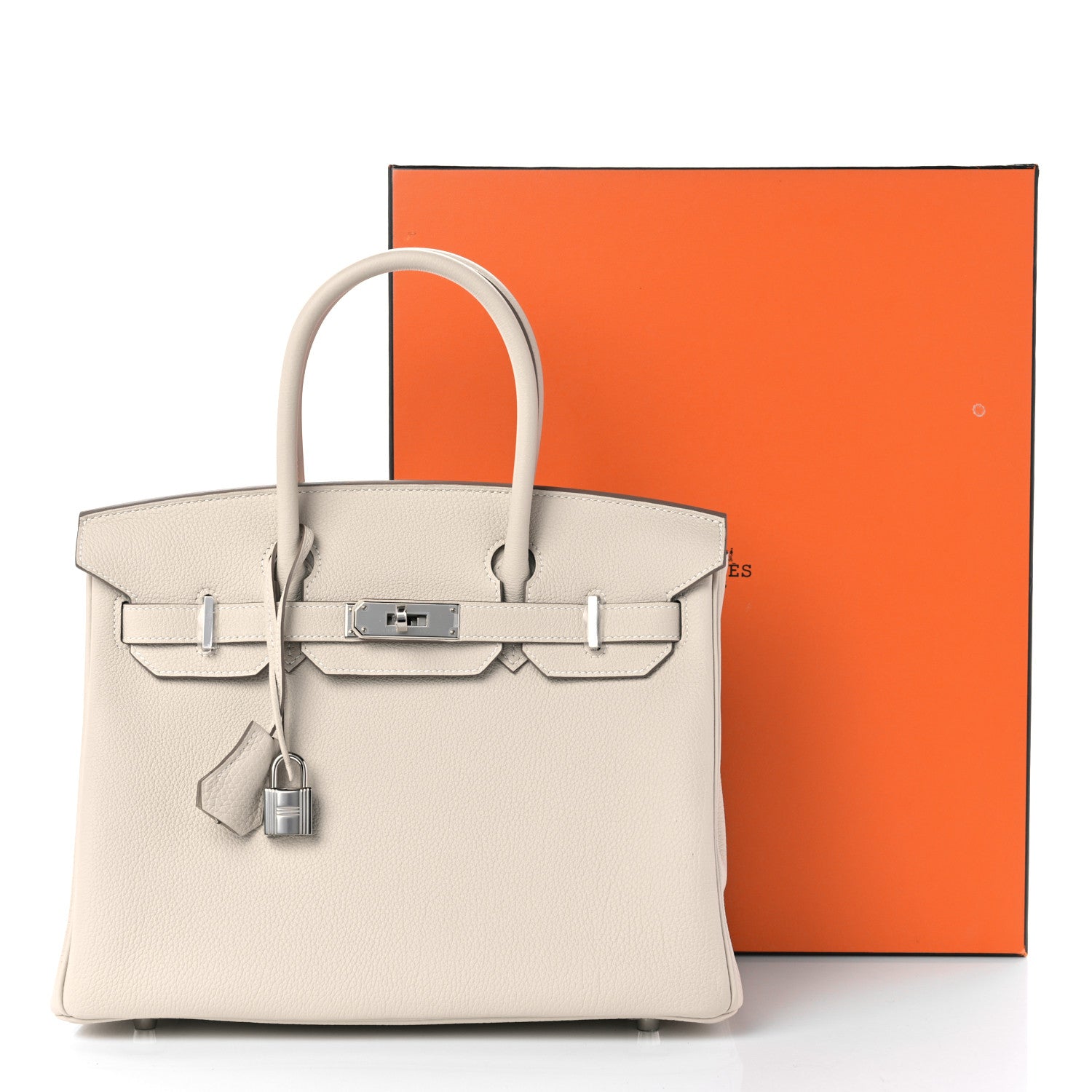 Hermes Togo Birkin 30 Craie 11 of 11