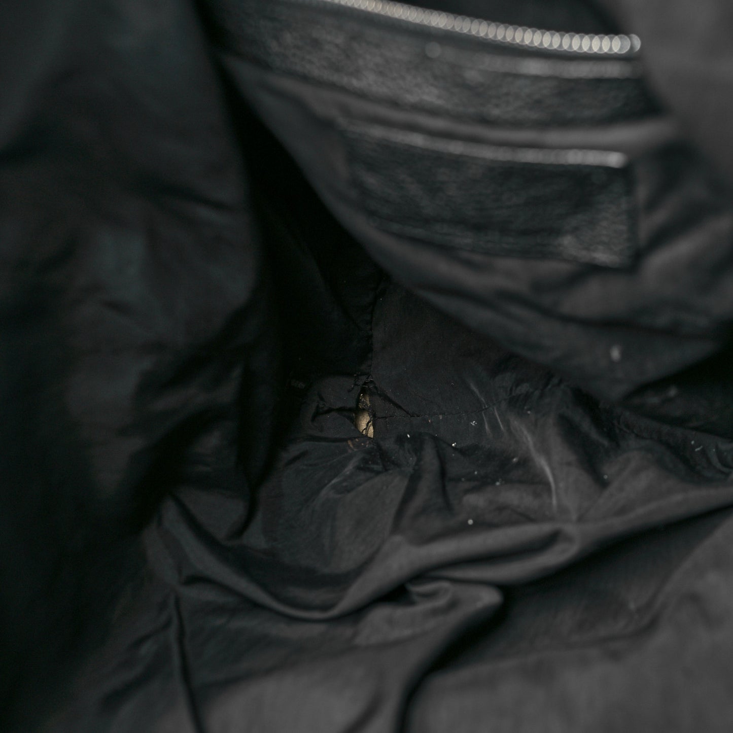 Pebbled Calfskin Large Emile Black Silver Hardware