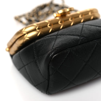 Chanel Lambskin Quilted Micro My Crush Bag Black 8 of 9