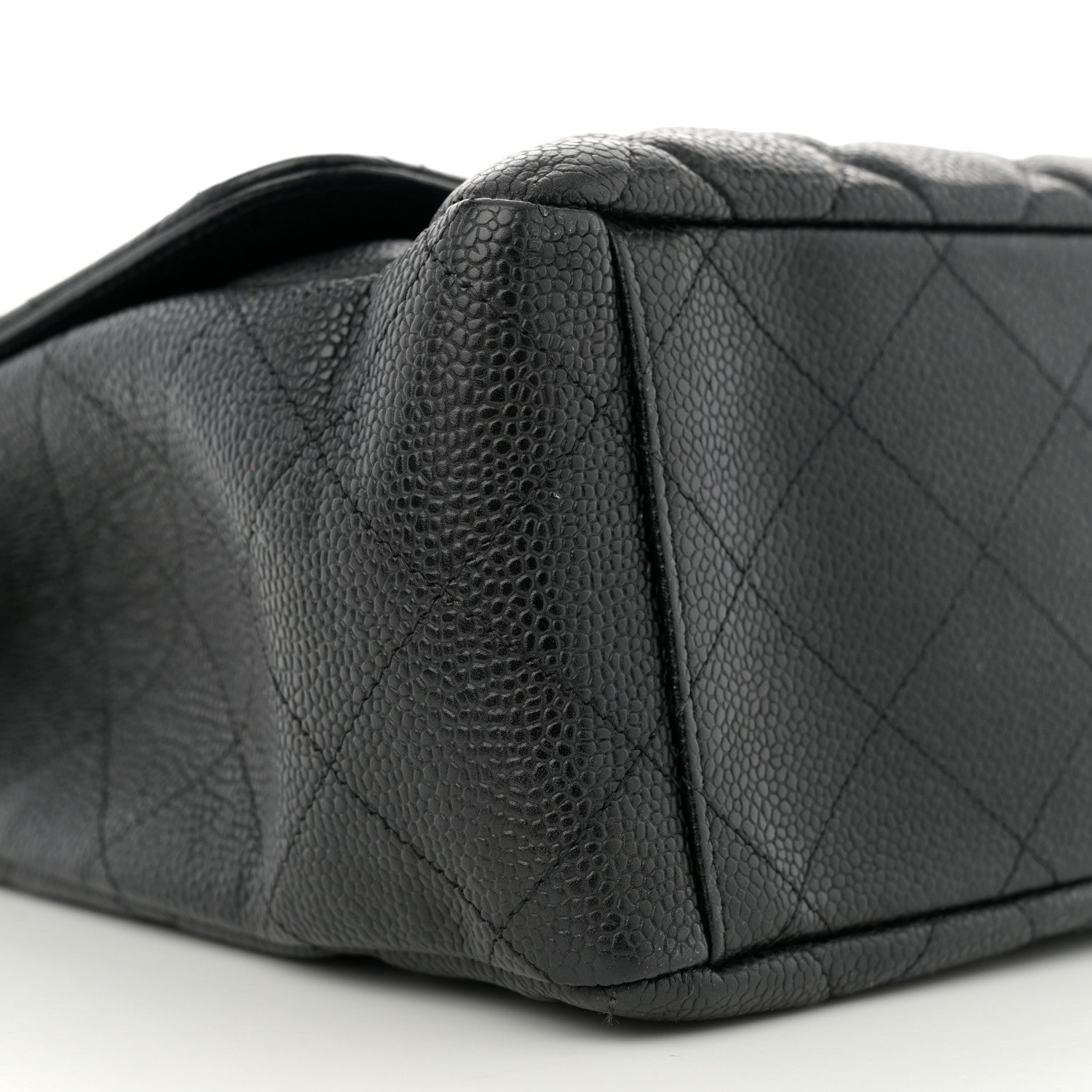 Chanel Caviar Quilted Maxi Single Flap Black 9 of 12