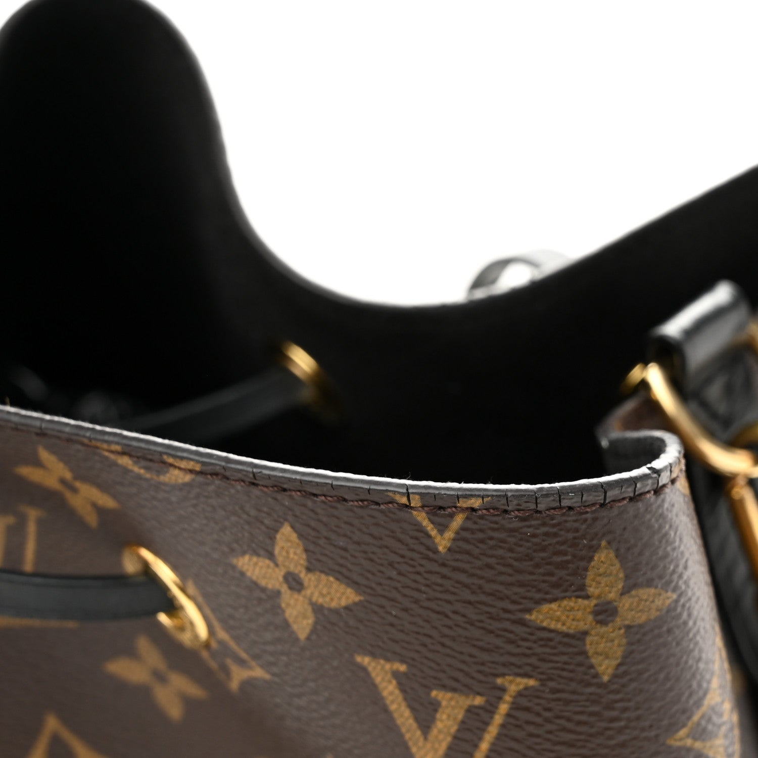 Louis Vuitton Monogram Neonoe MM Black 11 of 12