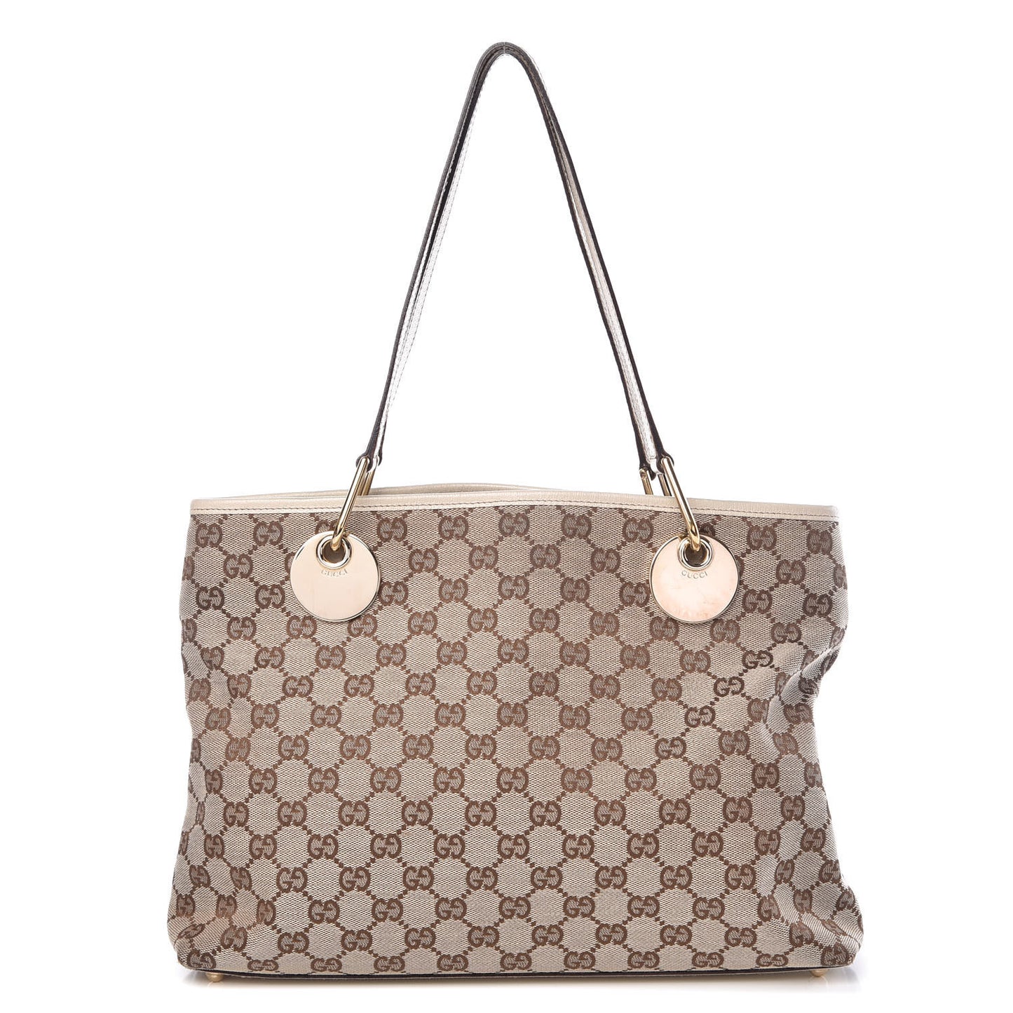 Monogram Medium Eclipse Tote Off White