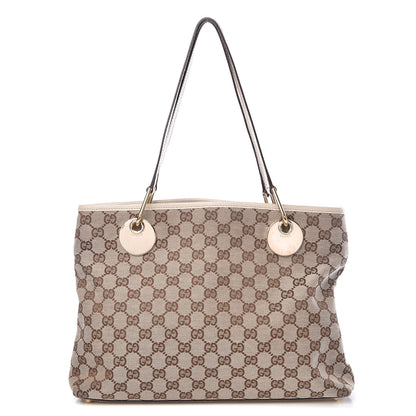 Gucci Monogram Medium Eclipse Tote Off White 1 of 13