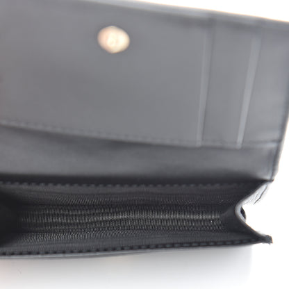 Christian Dior Lambskin Cannage Small Lady Dior Flap Card Holder Black 4 of 7