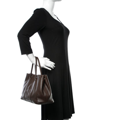 Hermes Swift Bolduc Twilly Garden Party TPM Chocolate 2 of 12