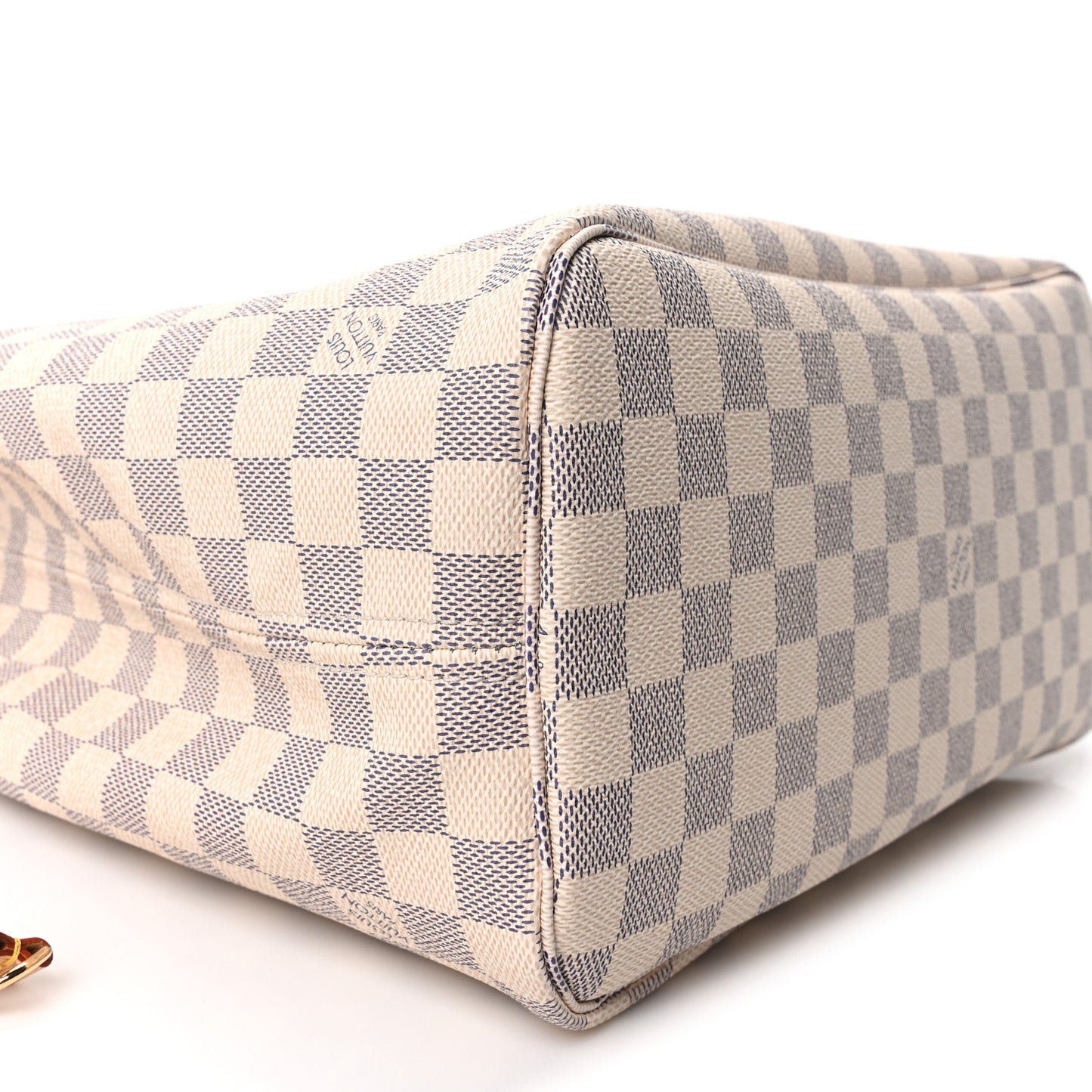 Damier Azur Neo Neverfull MM Rose Ballerine