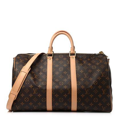 Louis Vuitton Monogram Keepall Bandouliere 45 1 of 9