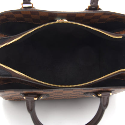 Louis Vuitton Cuir Taurillon Damier Ebene Normandy Black 5 of 8
