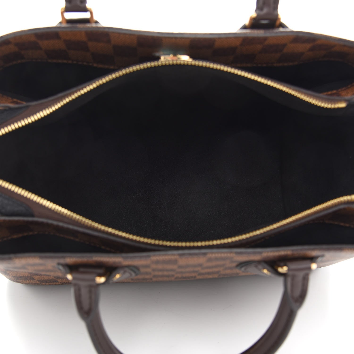 Louis Vuitton Cuir Taurillon Damier Ebene Normandy Black 5 of 8