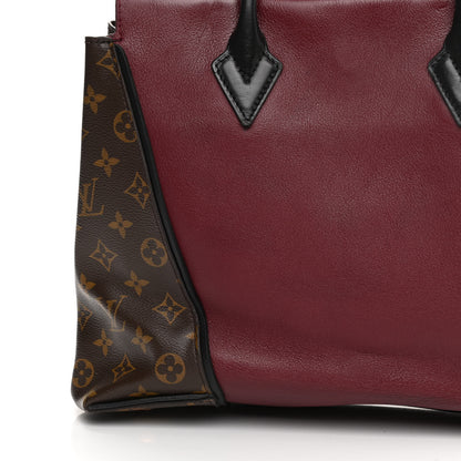 Louis Vuitton Monogram Cuir Orfevre Tote W PM Prunille 13 of 18
