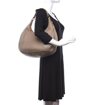Prada Vitello Daino Hobo Argilla 3 of 17