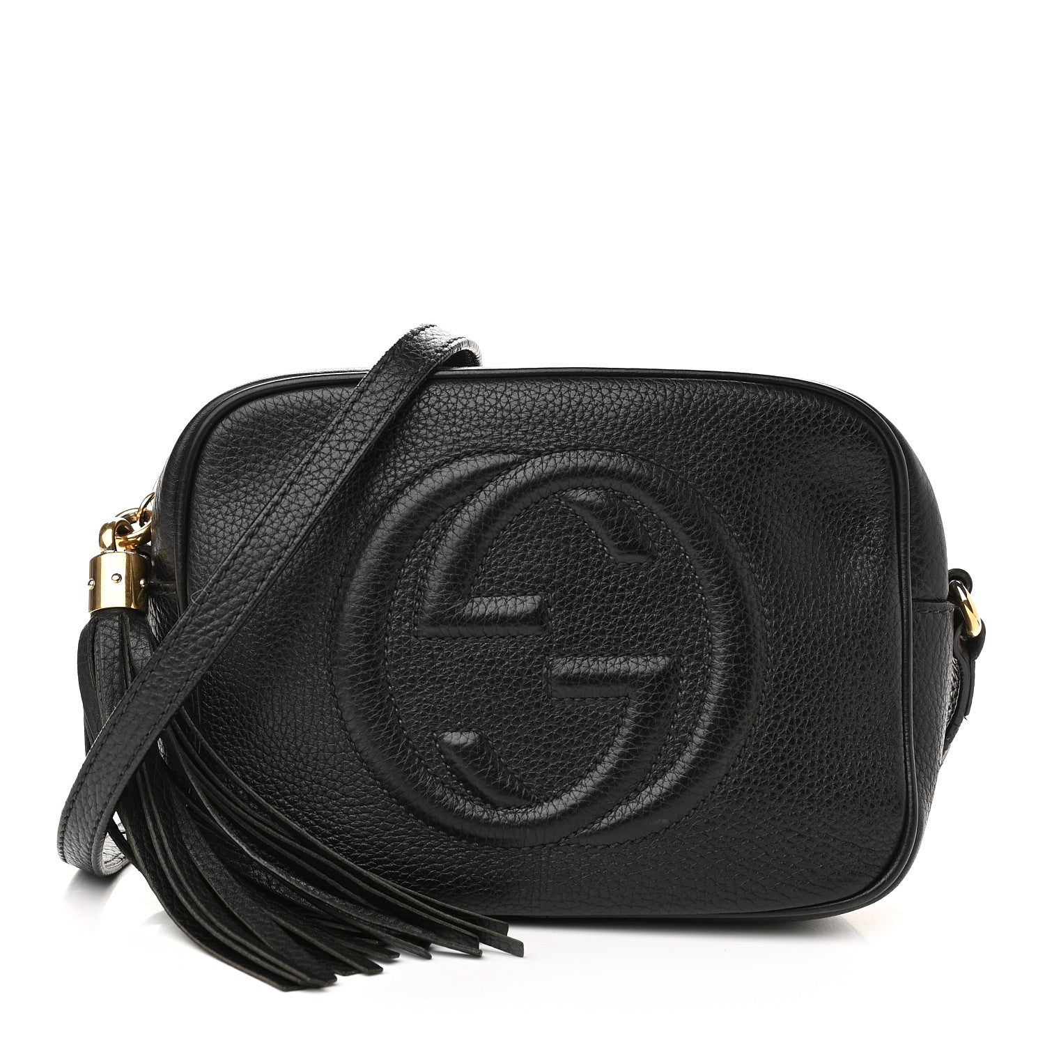 Gucci Pebbled Calfskin Small Soho Disco Bag Black 1 of 9