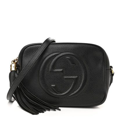 Gucci Pebbled Calfskin Small Soho Disco Bag Black 1 of 9