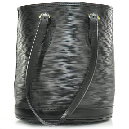 Louis Vuitton Epi Petit Bucket 23 Black 1 of 9