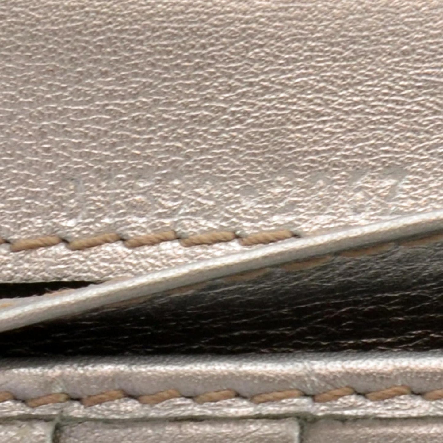 Guccissima New Britt Continental Snap Wallet Silver