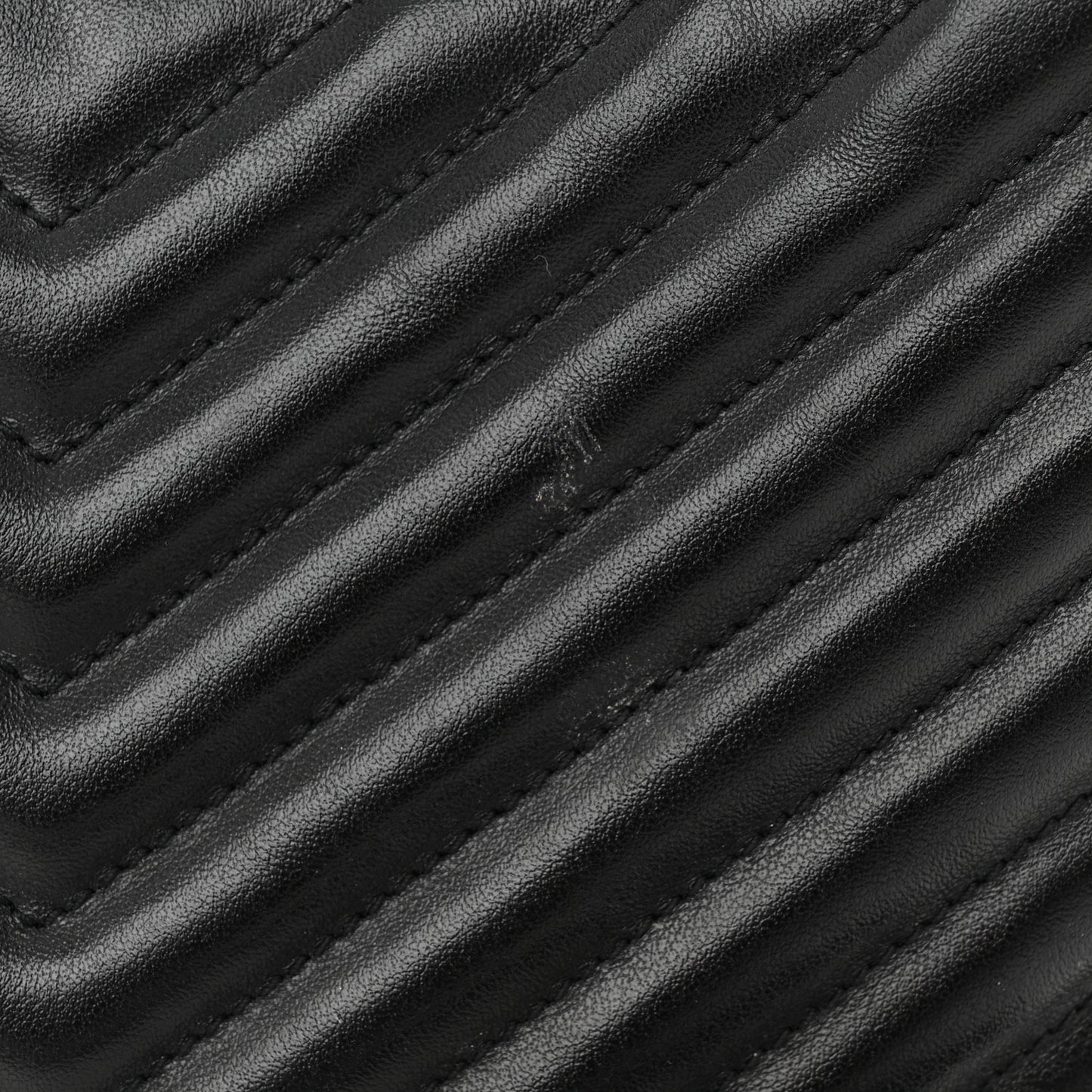 Calfskin Matelasse Monogram Lou Camera Bag Black