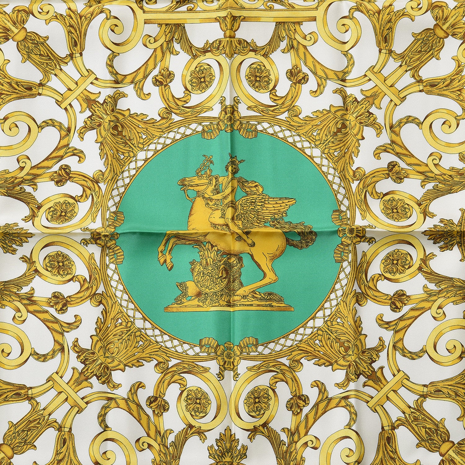 Hermes Silk Les Tuileries Scarf 90 2 of 4