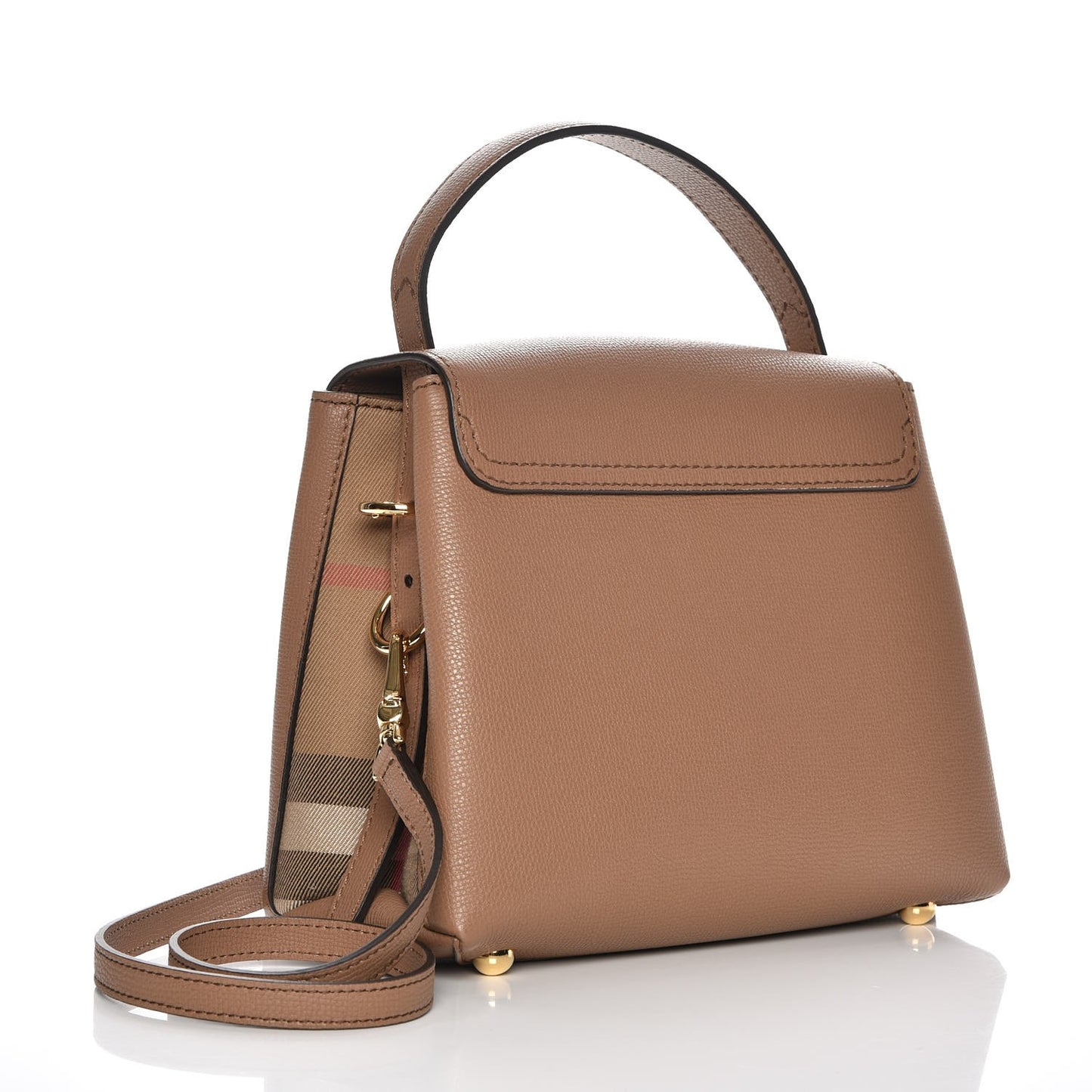 Derby Calfskin House Check Small Camberley Dark Sand