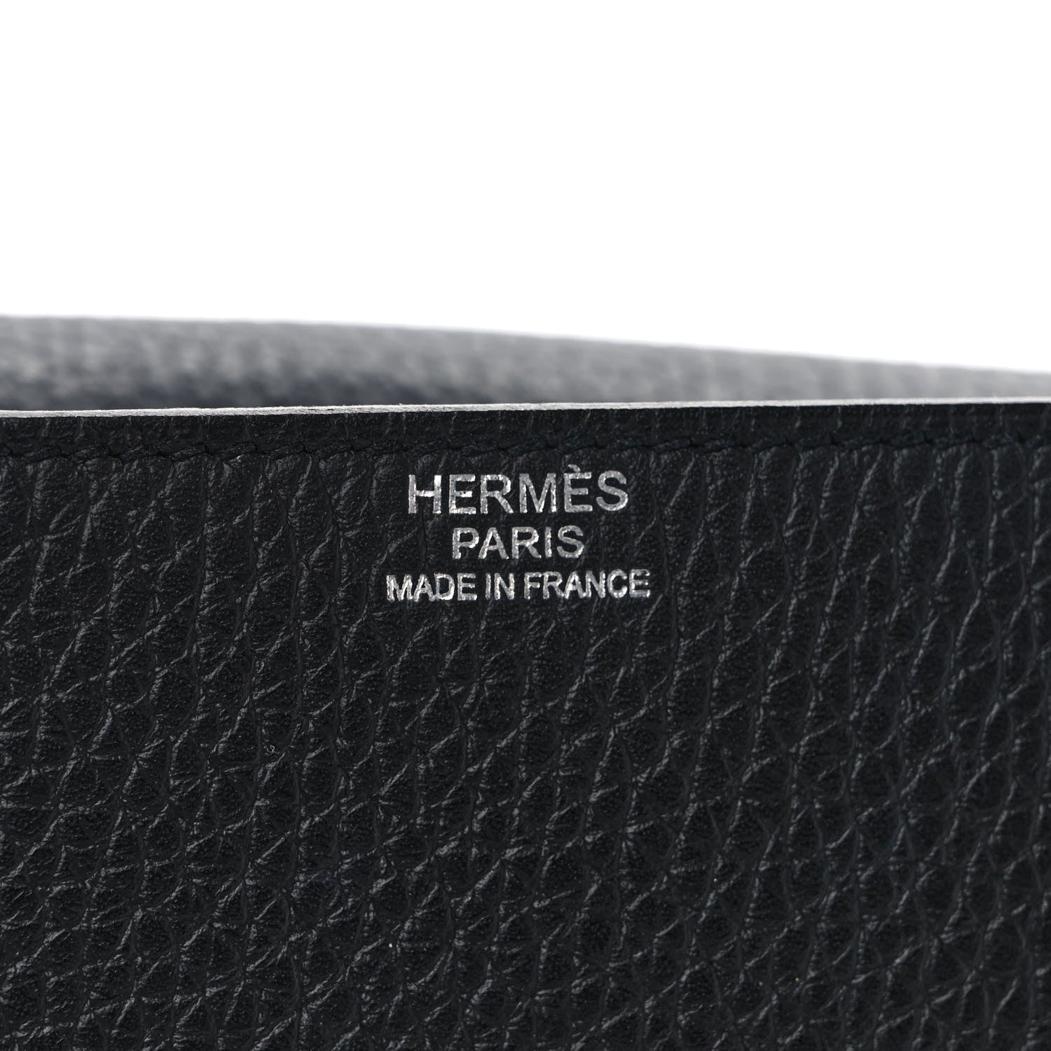 Hermes Taurillon Clemence Steve Messenger 28 Black Bleu Izmir 6 of 10