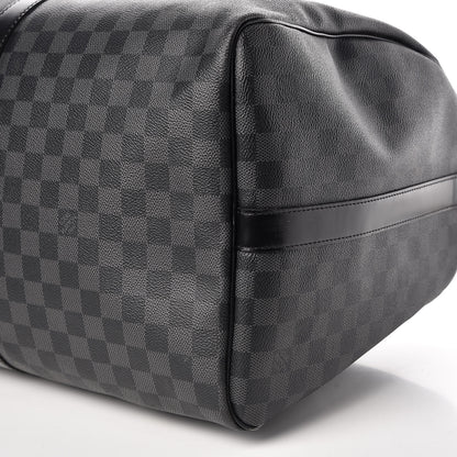 Louis Vuitton Damier Graphite Keepall Bandouliere 55 18 of 18
