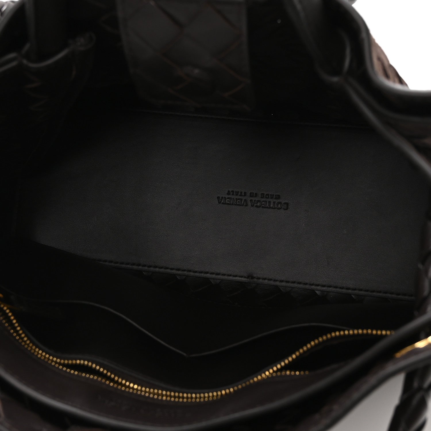 Bottega Veneta Suede Intrecciato Medium Andiamo Shoulder Bag Fondant 5 of 9