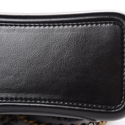 Chanel Aged Calfskin Quilted Small Gabrielle Backpack Black 10 of 11