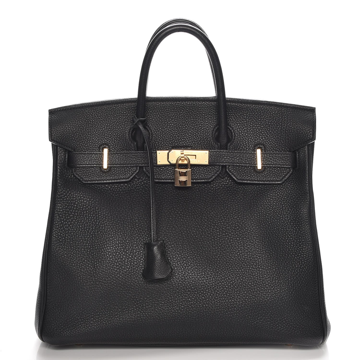 Hermes Togo HAC Birkin 32 Black 1 of 28